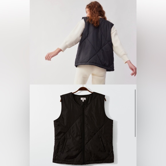 NWT 🖤 HOLD 🖤Mae Puffer Quilted Vest by Socialite - Picture 6 of 8